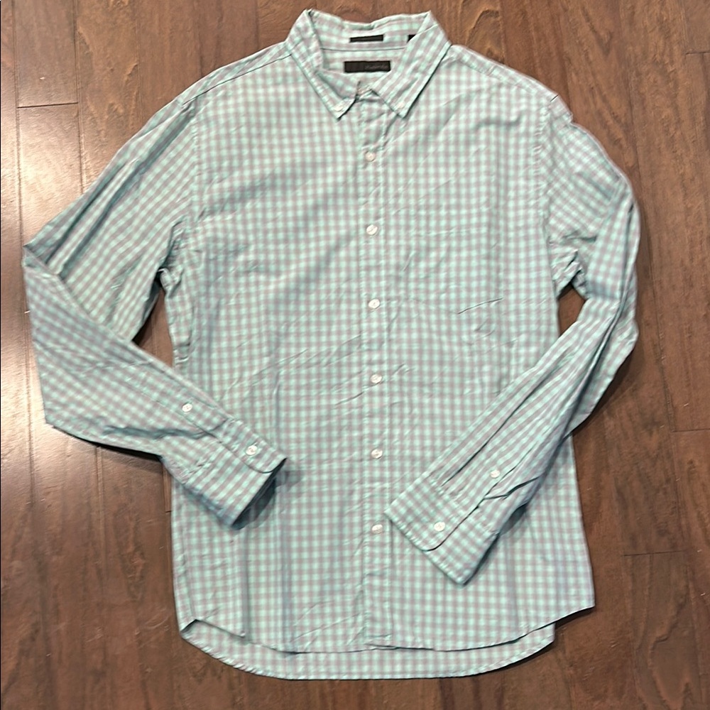 Men's Green Checkered Shirt